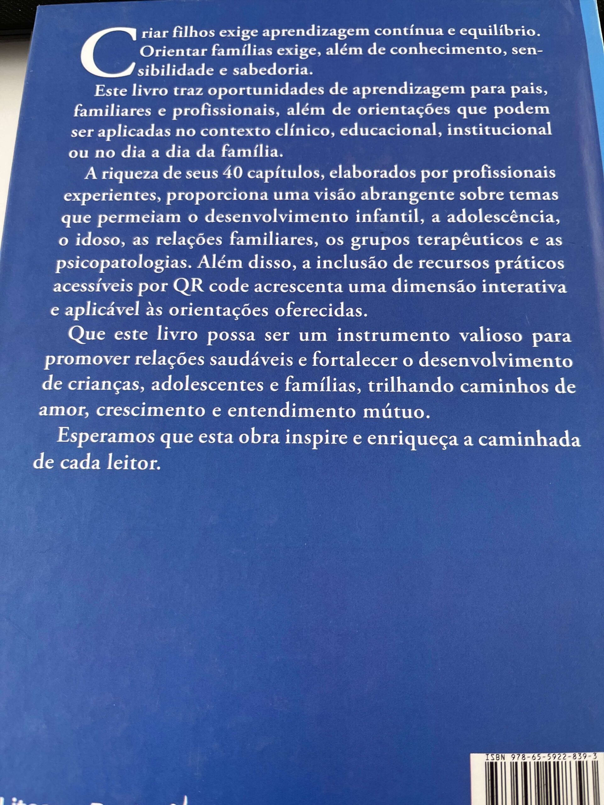 Sinopse livro orientação